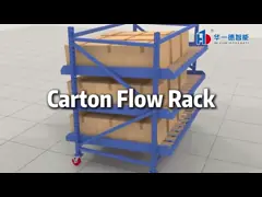 Lagerhalter für Kartonspeicher, Schwerkraft-Rollenspeicher, Karton-Rollenspeicher