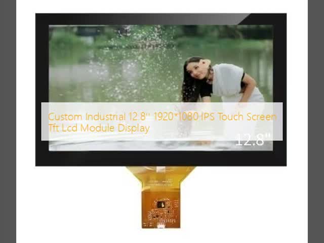 12.8 Inch High Brightness LCD Display 1920x1080 IPS TFT Touchscreen 700nits