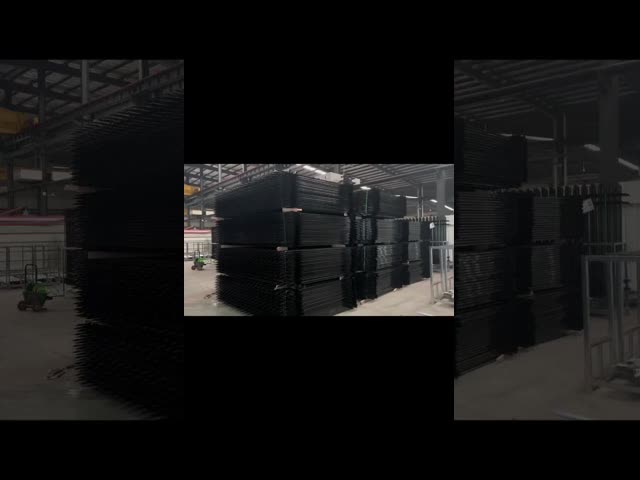 Outdoor Pipe Tubular Steel Fence Gate 10FT Decorative Fence Gate