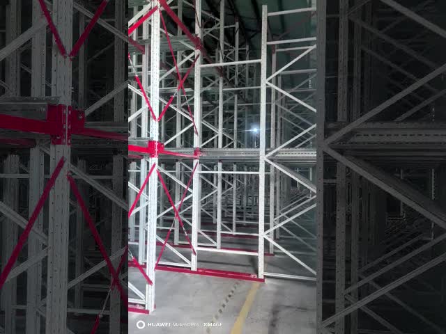 Adjustable Drive In Pallet Racking System , Pallet Rack Storage Systems For Cold Storage