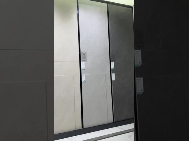 Rectified Polished Porcelain Tile With Exceptional PEI 4 Rating 750*1500mm Light Grey Tile