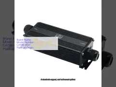 Extenseur industriel Gigabit PoE imperméable à l‘eau IP67 (1 x entrée 1 x sortie)