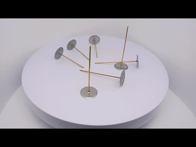 Zinc Plated Galvanized Steel Cuphead Weld Pins Flexible Ducts Insulation Material Accessories