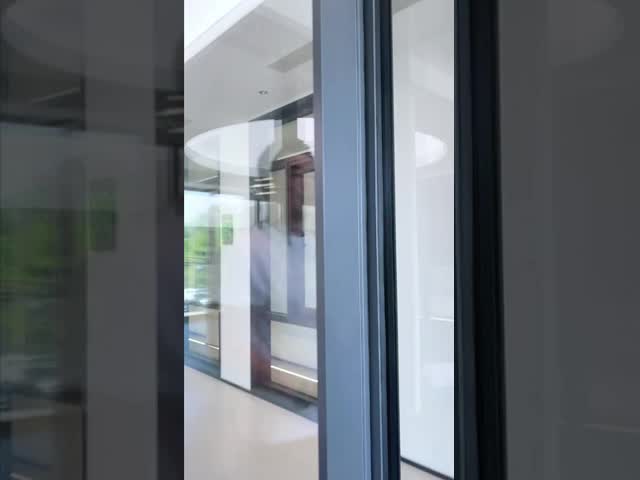 Thermal Insulation Glass Double Aluminium Front Doors Aluminium Sliding Door