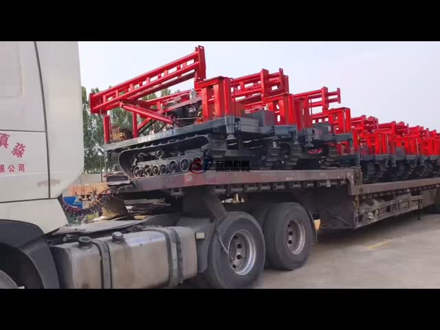 7 Wheels Crawler Mounted Track Undercarriage ODM Customization