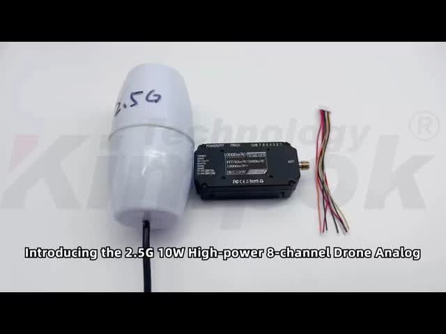 2.5G 10W Drone Wireless Video Transmitter for Stable Long Distance Transmission