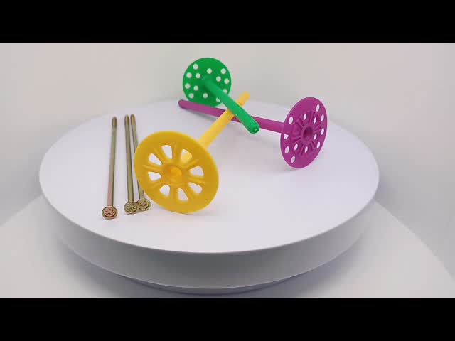 Plastic Hdpe Wall Plug Rigid Insulation Anchors Fixing Insulation Nail