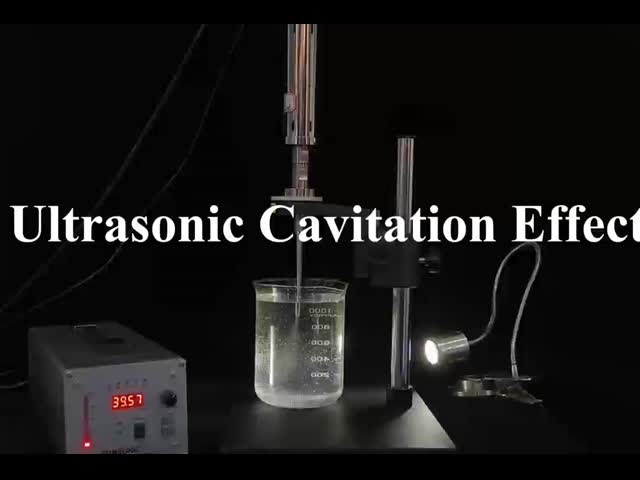Ultrasonic Dispersion Treatment Of Ceramic Powder Materials