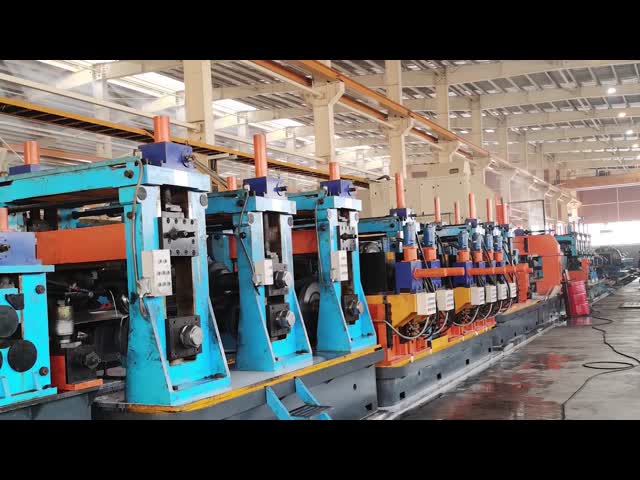 76-203mm Diameter 1.5-8mm Thickness High Frequency Welded Pipe Mill