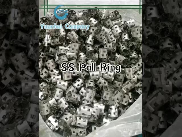Stainless Steel Metal Pall Ring 50mm for Industrial Filtration