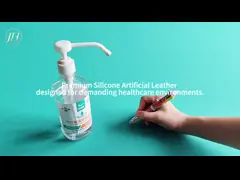 Medical Grade Silicone Synthetic Leather Hospital Furniture Bed Upholstery