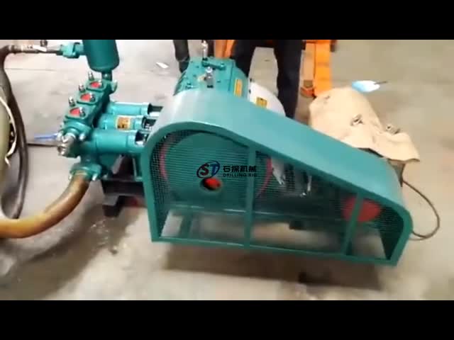 Reciprocating Water Well Drilling Rig Mud Pump For Heavy Drilling Equipment