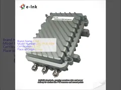 Injecteur industriel imperméable extérieur de PoE du gigabit 95W avec la protection de la montée subite 6KV