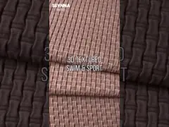 105cm Recycled Nylon Spandex Double Knit Fabric 360gsm