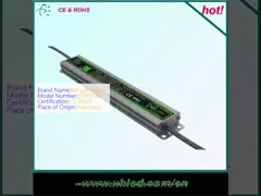 Led Power Supply With Led Point Light LPV100W 100-240vac Output Voltage 12v 24v 36v 48v 190*49*34mm