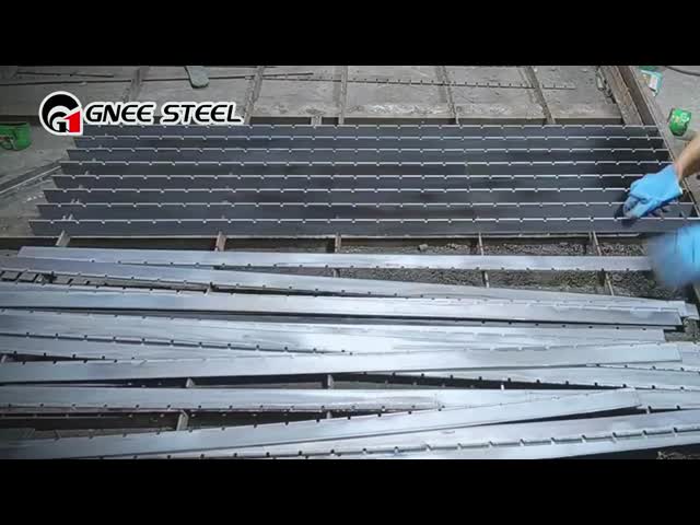 Galvanized Steel Bar Grating Drainage Trench Cover for Municipal Road Projects