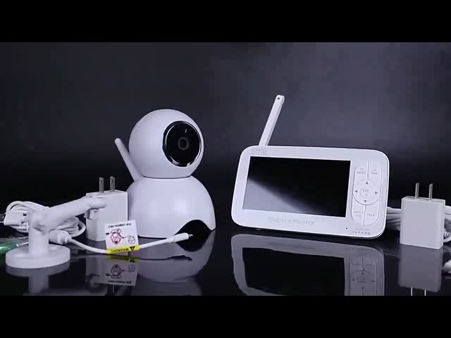 Smart Home Wireless Full HD Baby Monitor 5.5 Inch Baby Security Monitor CCTV Babyphone