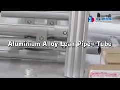 Aluminium Alloy Lean Pipe Tube The Third Generation Lean Pipe