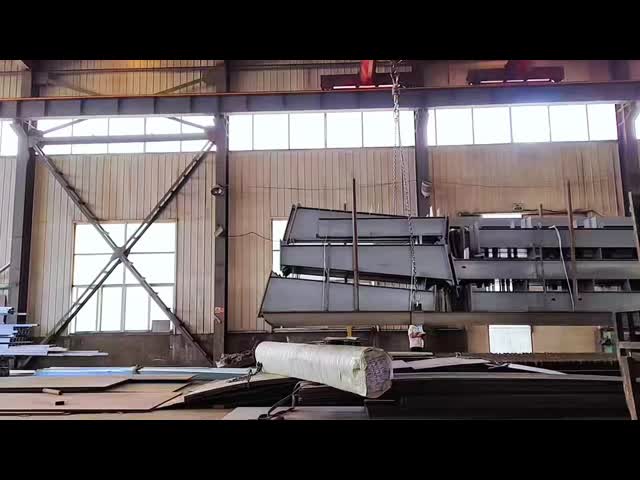 Multi Storey Custom Steel Structure Fabrication Q235B Q355B ASTM A36