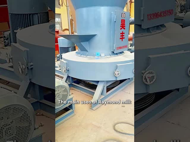Raymond Mill ，5R Series， Applied In Mines ，Metallurgy， Building Materials ，Ceramics