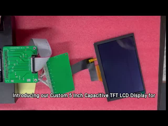 5 Inch 800x480 Resolution  TFT LCD Display Module with TTL Interface