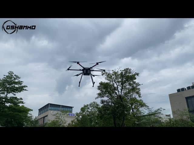 A drone capable of rescue and search operations