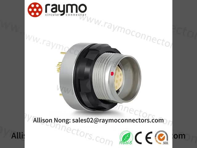 AMC High-Density Push Pull Connector 2-16 Pins 5000 Cycles Military