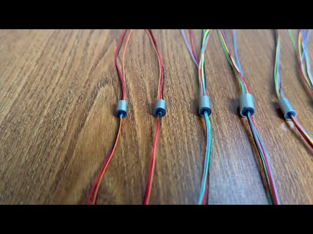 OD 6.0mm 4 Way 1A Capsule Slip Ring Applied To UAVs / Small Aircrafts