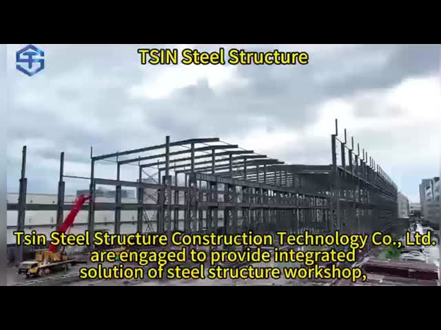 High Load Bearing Steel Frame Building Dimensionally Stable Steel High Impact