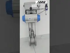 High-Temperature Pneumatic Flue Gas Valve
