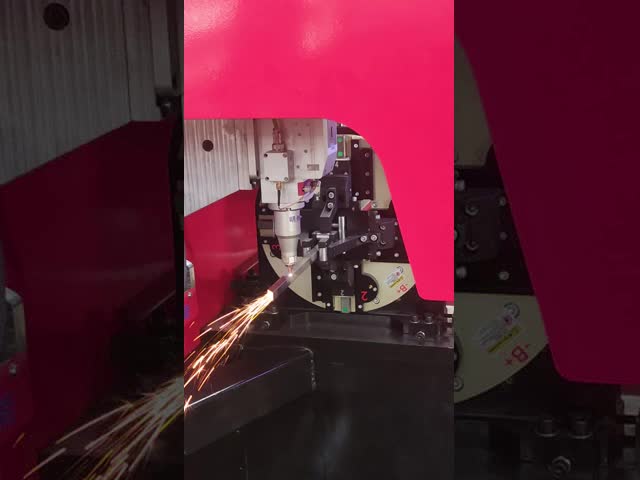 Water Cooling Fiber Laser Tube Cutter for 6m-12m Metal Tubes