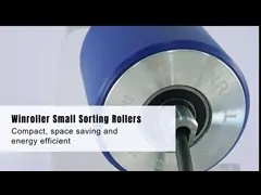 China Plastic Poly-V Belt Conveyor Roller Tapered Drum For Curved Conveyor Diameter 50mm 60mm 70mm supplier