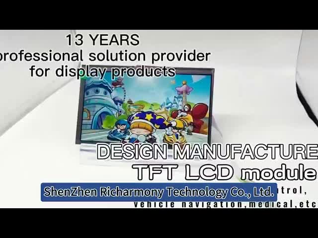 8 Inch TFT LCD Module Display High Brightness IPS Module 1280x720 Resolution With LVDS Interface
