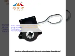 Black Aluminum Alloy Awning accessories 1:10 Zinc Gear Box Components for Awnings