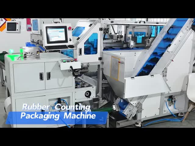 Visual Counting Packaging machine for rubber parts