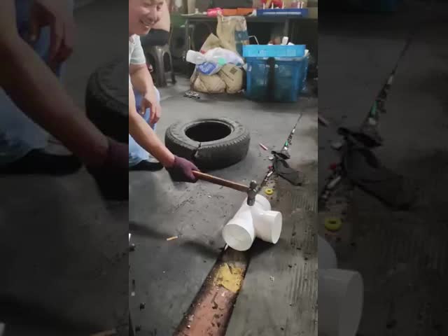 High Impact High Gloss Modified PVC UPVC Compound Granules for Pipe Fittings  UPVC Compound Beads Granules Pellets Modified PVC for Gutter Joiner Pipe Fitting