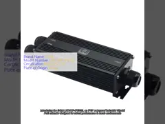 IP67 Waterproof Industrial Gigabit PoE Extender (1 x Input 2 x Output)