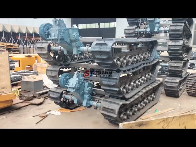 350X90X64 Undercarriage Rubber Track Chassis Support Customization
