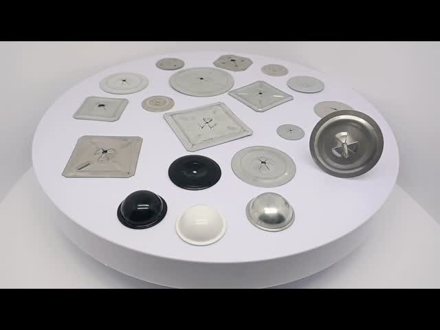 38 Mm Metal Square Type Insulation Pin Washer Self Locking Washer