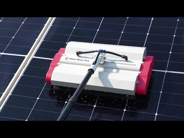 Brushless Motor Solar Panel Rotary Brush Photovoltaic Farm Array Generation System
