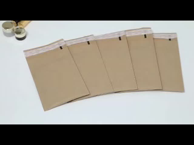 Kraft Paper Padded Mailer Strong Protective Honeycomb Padded Mailers Customized