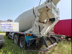 2021 Lingyu  Used 16m³ Concrete Mixer Truck with SHACMAN chassis
