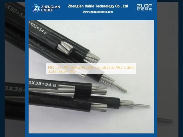0.6/1kV Aerial Bundle Cable (ABC cable) AAC/XLPE+AAAC/XLPE 4x70+25mm2 NFC 33-209