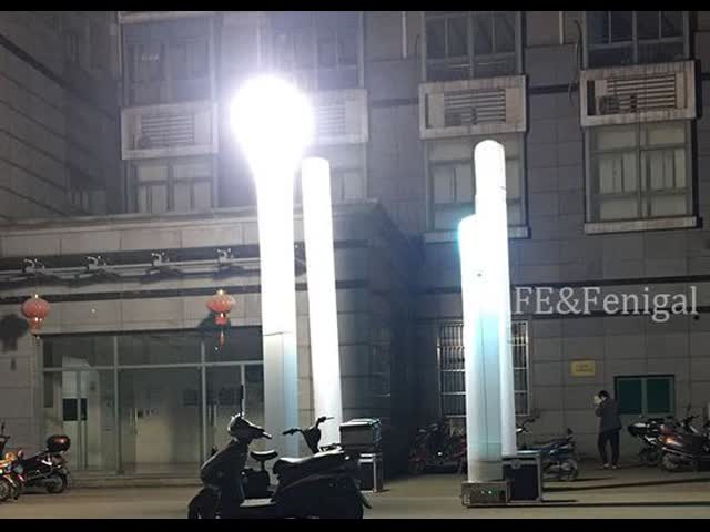 COLUMUS HMI1000W Inflatable Emergency Lighting Tower 360° Glare-Free Outdoor Portable Solution