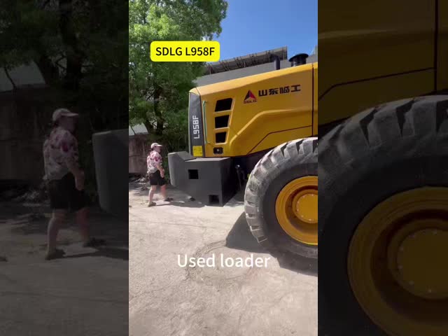 Used Sdlg L958f Front Loader Wheel Loader in Good Condition Loader 5tons