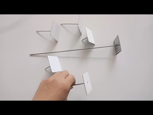 0.3mm-0.5mm Ventilation Duct Self Stick Insulation Hangers Stuck Up Pins Insulation Spikes