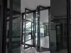 China European Style Thermal Break Aluminum Sliding Glass Doors with Triplex Glass Upgrade supplier