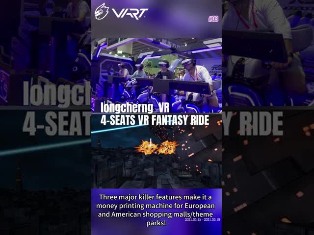 Comfortable 4 Seat VR Fantasy Space Ride Virtual Reality Space Ride Simulator
