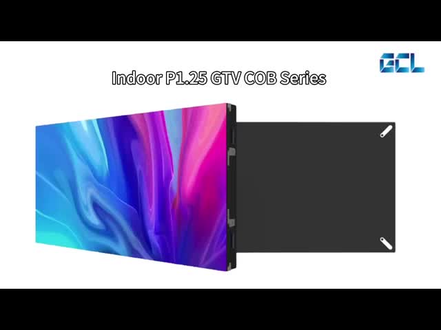 高画質のCOBビデオウォール 600*337.5mm P2.5mm P0.93mm インダースディスプレイ 4.2Kg/パネル