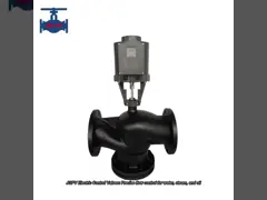 Electric Control Valve for Water Steam Oil ISO Certified